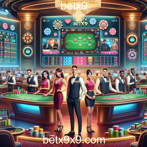 Explore o Mundo do Cassino Ao Vivo no Betx9